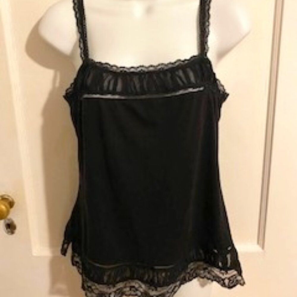 Calvin Klein Tyler Boe, Sexy Black Chemise Lingerie, Size S, Nwt